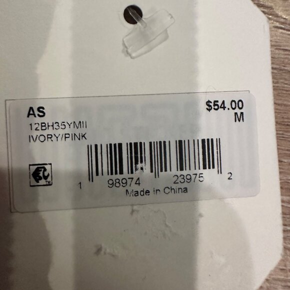 ALTAR'D STATE WOMENS IVORY PINK SMOCKED TOP SHIRT NEW MEDIUM - Picture 6 of 8